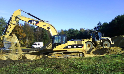 Tiefbau: Erdbau / Kanalbau / Abbrucharbeiten